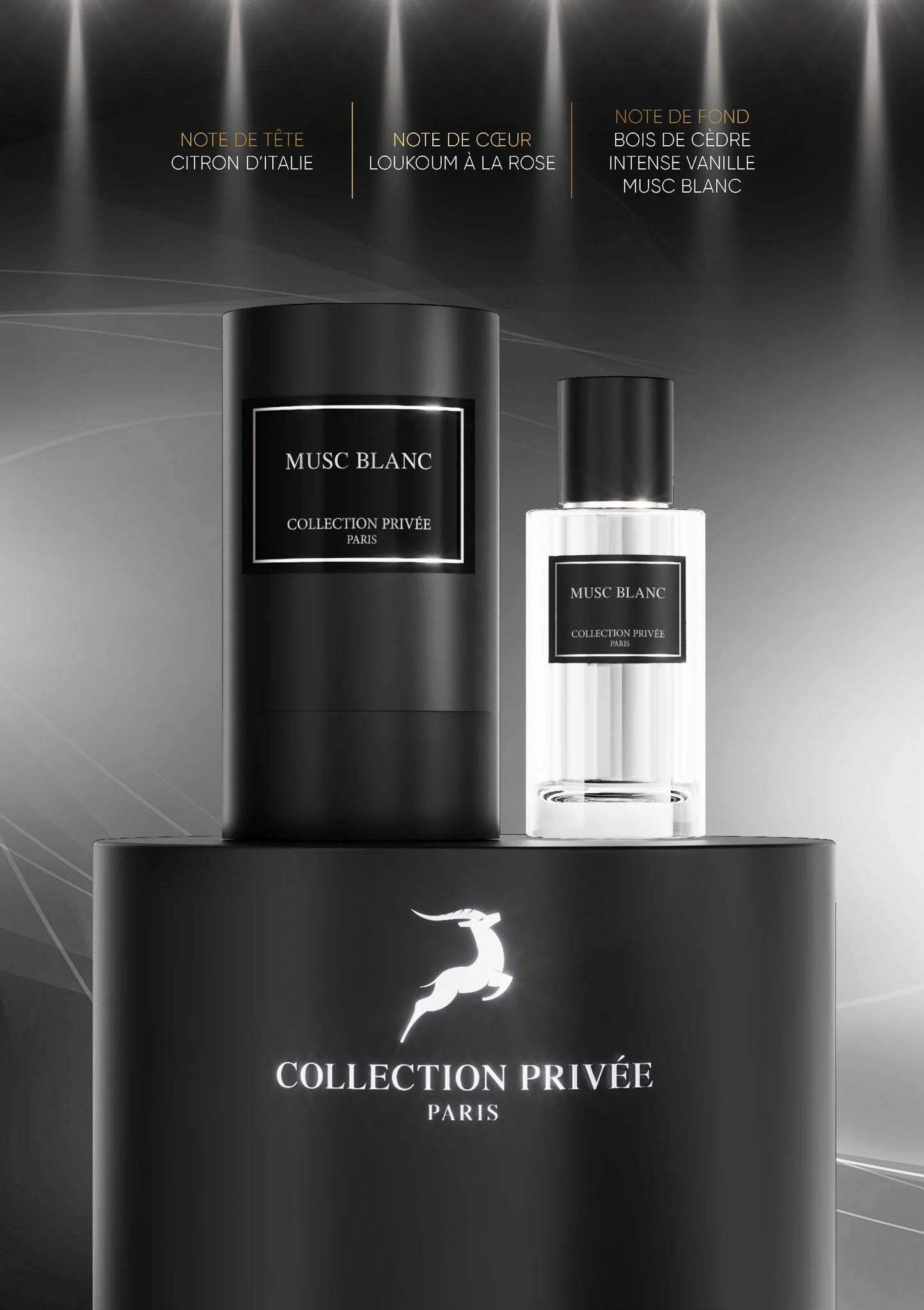 Musc Blanc - Parfum Pur et Intemporel