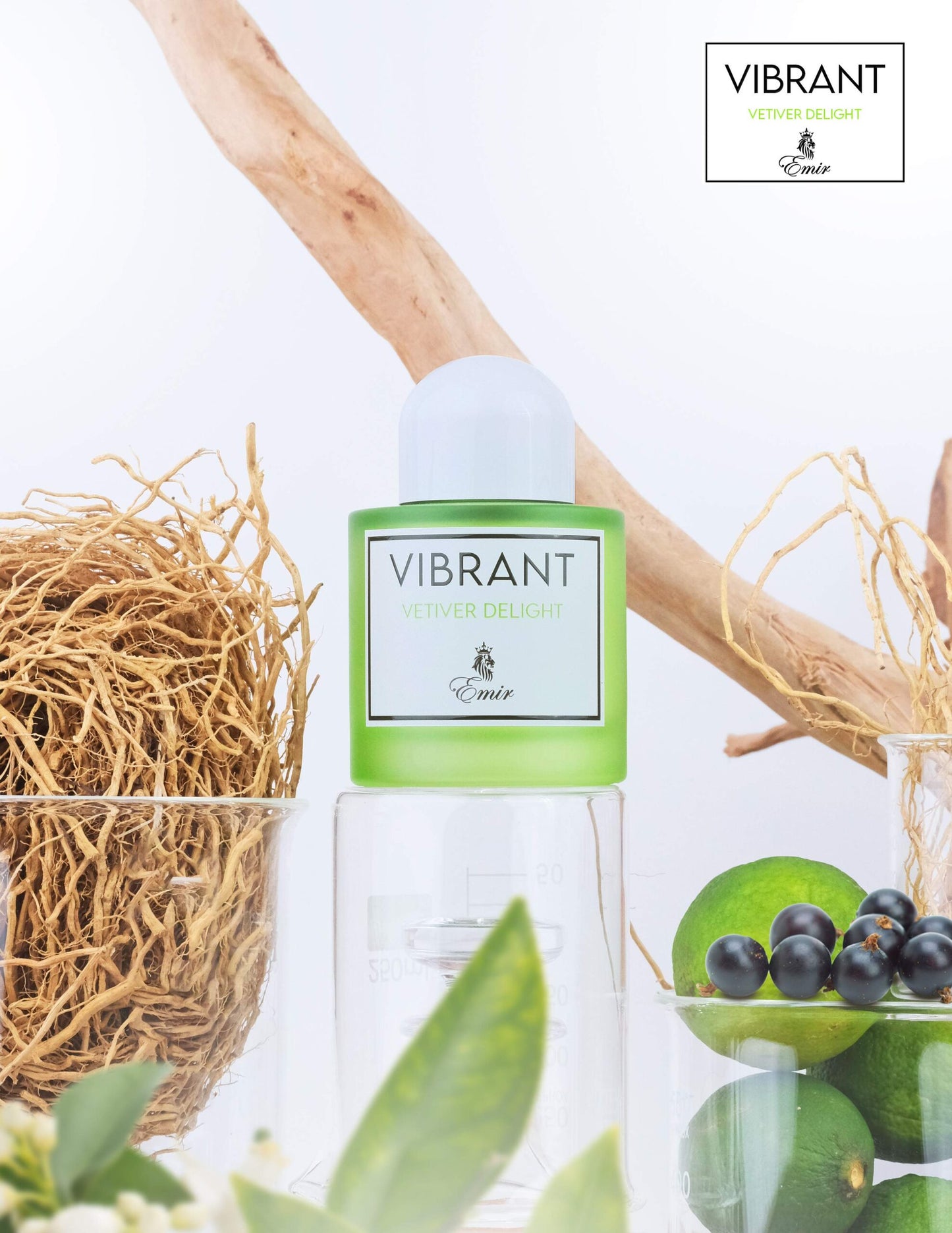 Vibrant Vetiver Delight - Une Fragrance Fraîche et Herbacée pour l’Été