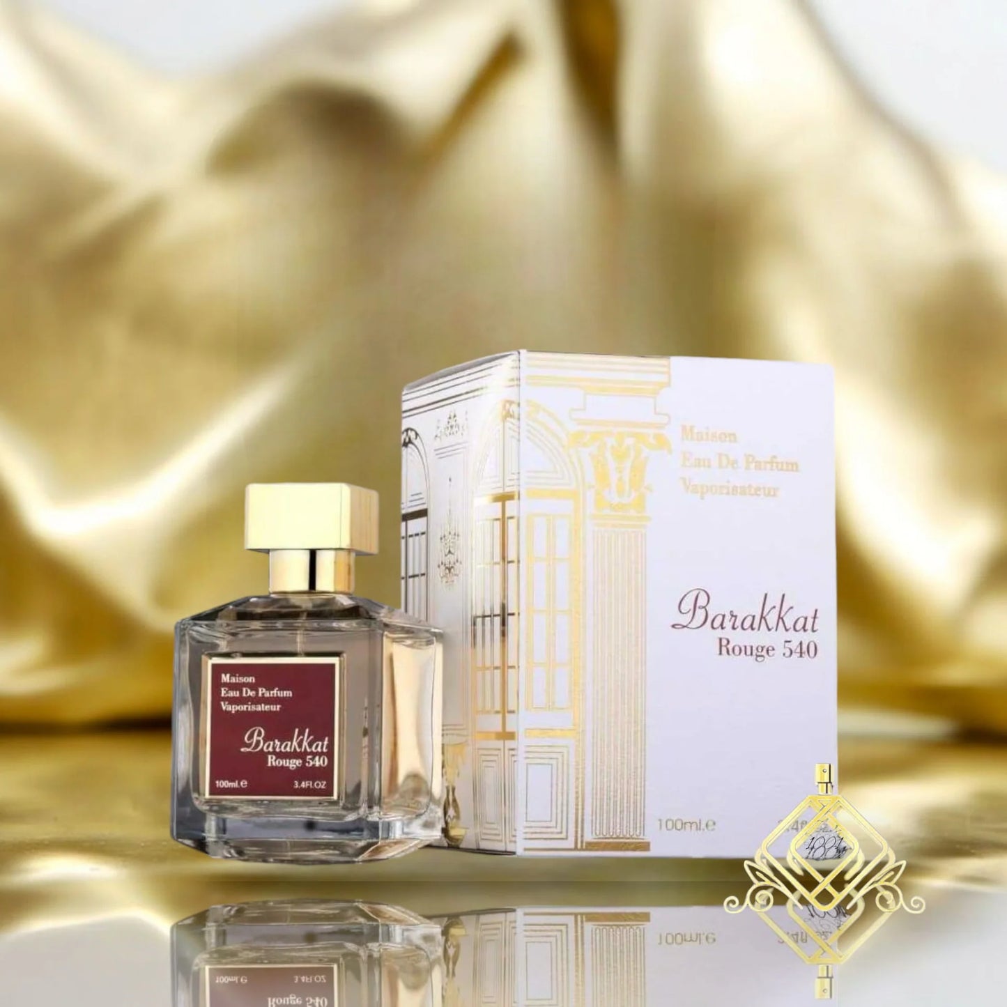 Barakkat Rouge 540 - Une Fragrance Éblouissante pour une Élégance Inégalée
