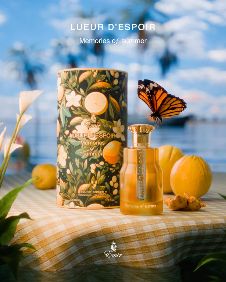 Eau de Parfum Lueur d’Espoir – Memories of Summer 100ml – Emir