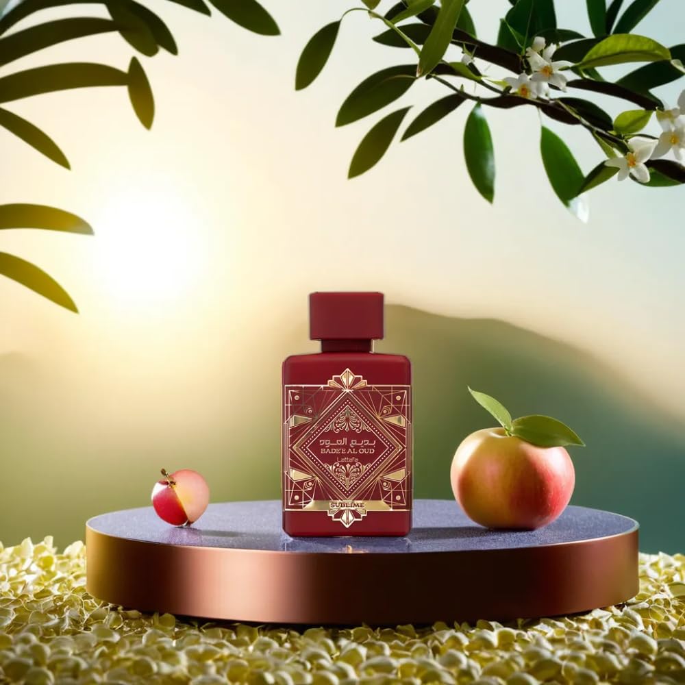 Badee Al Oud Rouge - Une Fragrance Audacieuse aux Notes de Bois Chaleureuses