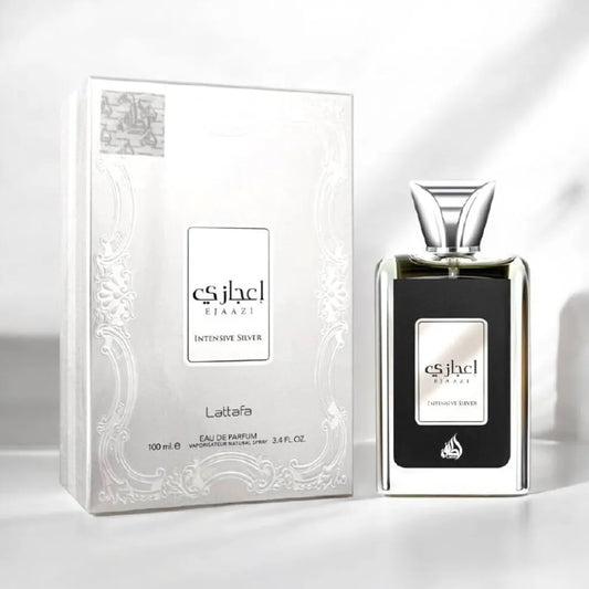 Ejaazi Intensive Silver - Un Parfum Vibrant et Intense pour une Présence Unique