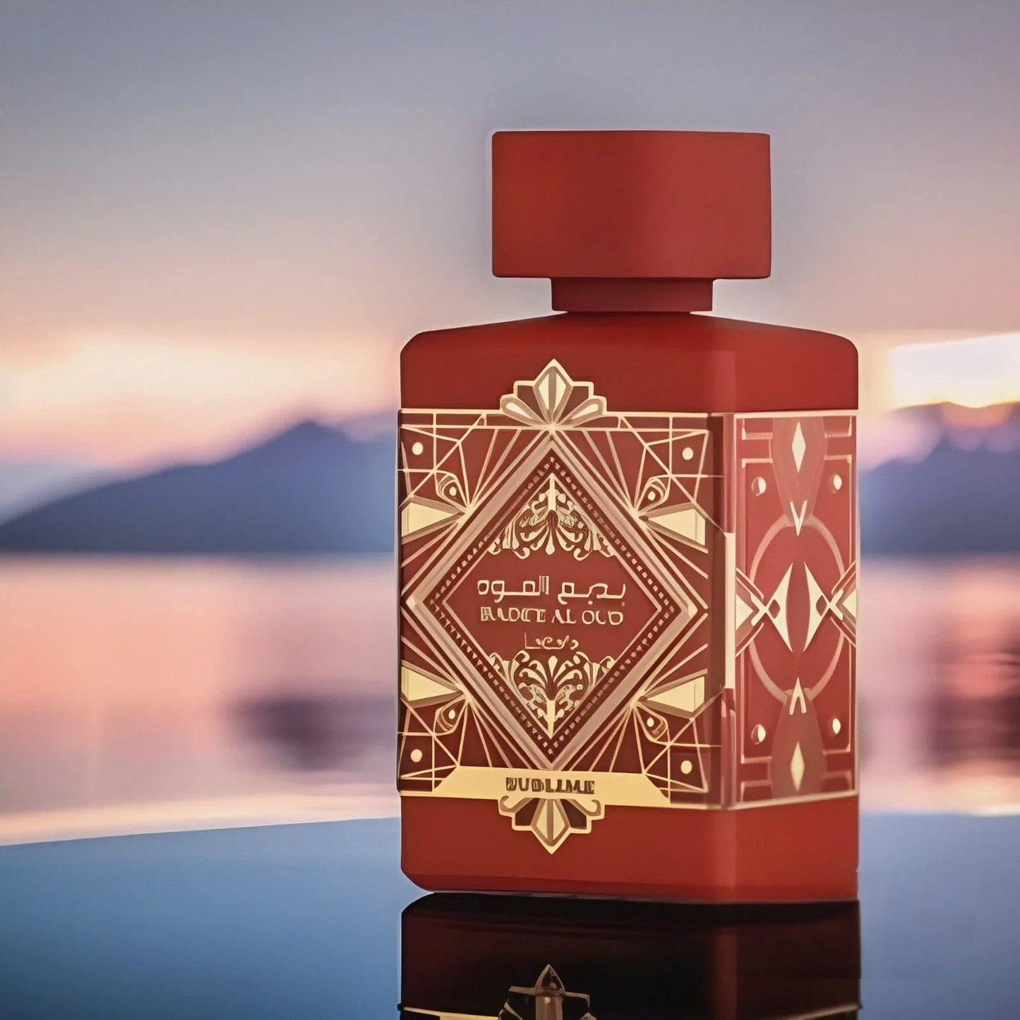 Badee Al Oud Rouge - Une Fragrance Audacieuse aux Notes de Bois Chaleureuses