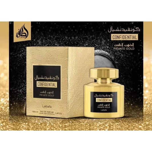 Confidential Gold - Une Essence Mystérieuse et Distinctive