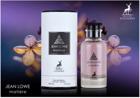 Jean Lowe Matière - Une Essence Qui Sublime Votre Style